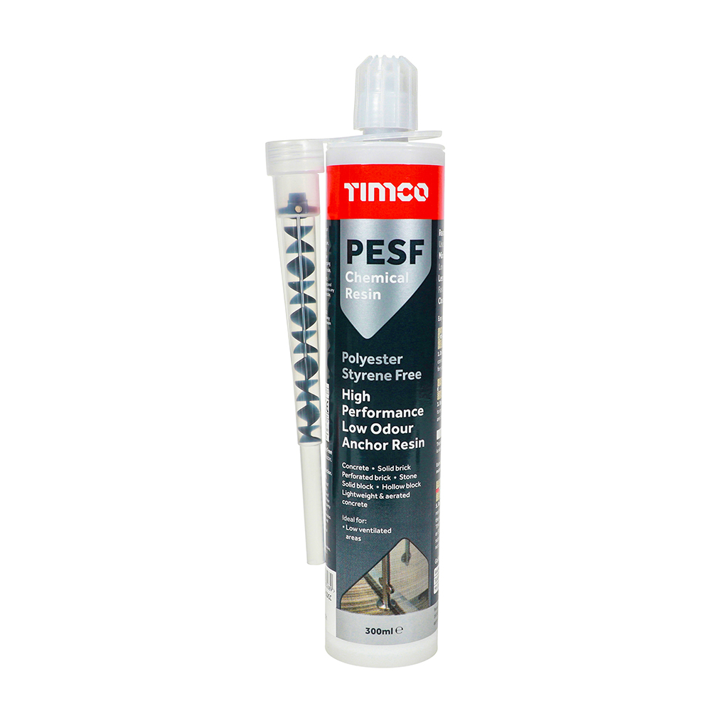 TIMCO Polyester Styrene Free Chemical Chemical Anchor Resin - 300ml